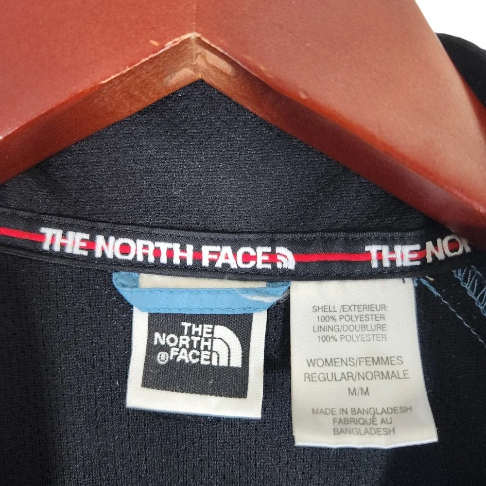 The North Face Windbreaker Women's Medium Blue Lightweight Jacket